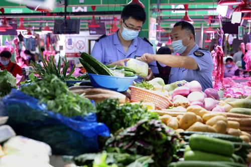 瑤海區開展節前食品安全專項檢查，筑牢食品銷售環節安全防線